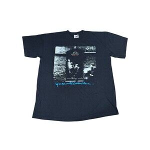 Vintage Rare JOHN LENNON T-Shirt Rock N Roll You Shoulda Been There Beatles L